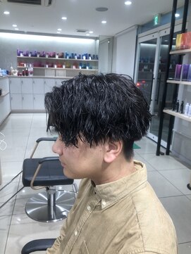 アッシュ 高幡不動店(Ash) 【Ash高幡不動店×田中】メンズ スパイラルパーマ