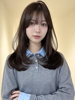 アイトーキョーエス 渋谷(AI TOKYO S)&nbsp;グレージュ透明感韓国くびれ巻き顔まわりレイヤー前髪