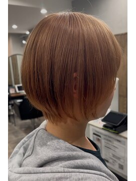 シャムオーツー 国分寺(CHAM:O2) ☆ミルクティーベージュ/ブリーチ/マルミショート☆