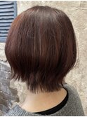 magiyhair【hide】外はねショート×チェリーレッド