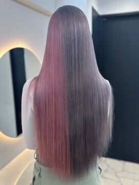 ラピス 福岡天神店(Lapis) シルバーピンク/ミニウルフチェリーブラウンホワイトグレージュ