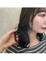 ソルテ バイ フィル(sorte by Fill)&nbsp;ブルー　イヤリングカラー