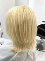 ランテルディ 渋谷(LANTERDIT)&nbsp;ブロンド/抜きっぱなし/ケアブリーチ/ホワイトブロンド/ベージュ