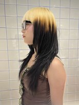 ローエ バイ デコ(Rohe by DECO)&nbsp;【廣川】ルーツカラー/ブロンド/デザインカラー/レイヤーカット