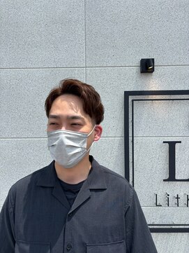 リチウム(Lithium) 〈落ち着いた大人のスタイル〉七三ルーズパート