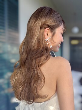 アトロ(Atoro) 梅田/レイヤー/ボブ/暗めカラー/グレージュ/ニュアンスカラー