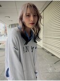ブリーチ/クラゲヘアー/小顔に見せるヘア/ココアベージュ