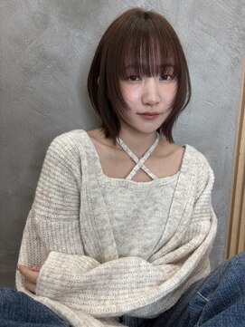 ロンドプロフィール 浦和(Lond profil) ブリーチなしカラー伸ばしかけヘア簡単スタイリング小顔ヘア