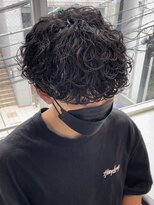 エリマ 横浜西口(elima)&nbsp;横浜西口メンズカット波巻きパーマシャドウパーマメンズパーマ