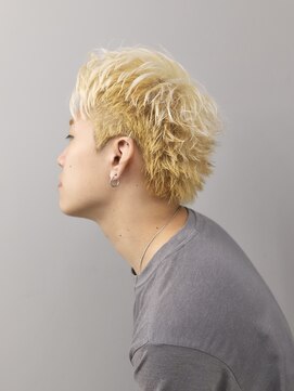 アーバンスタジオトウキョウ 下北沢店(URBAN STUDIO TOKYO) 2回ブリーチ(抜きっぱなし)カラー【下北沢/men's】