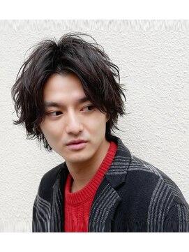 大人ミディアムパーマ