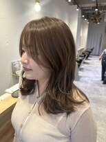 リタ(rita.) 大串弥生◎レイヤーロブ/ベージュ