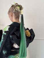 キャパ 秦野(CAPA)&nbsp;秦野美容室/成人式/前撮り/ヘアセット/ホワイトベージュ