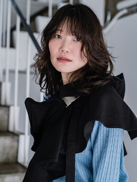 ヘアークラフト(Hair Craft) ルーズパーマ×レイヤーカット【岡山】暗髪パーマ