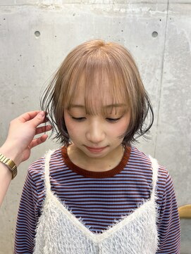 ホネン(honen) ボブ×エンドカラー