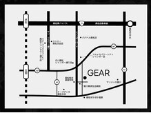 Beauty Salon GEAR【6月3日NEW OPEN(予定)】の雰囲気（地図になります♪）