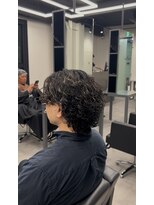 ノイセル 心斎橋(Noisyle)&nbsp;刈り上げセンターパート/波巻きツイストスパイラル/心斎橋S