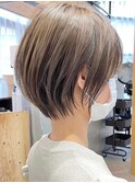伊勢崎/ショート/ボブ/顔まわりレイヤー/レイヤーカット