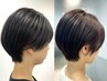 ショートヘア◎ショートカット+透明感カラー◎【船橋/ショートボブ】