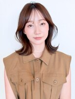 ファナ(fha-na)&nbsp;☆ 韓国風 ミディアムレイヤー シースルーバング☆イメチェン