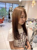 ルーツカラー×ナチュラルベージュ 【由比藤】