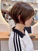 シー バイ ロンド 新宿(Sea by Lond)&nbsp;【福島】ショコラブラウン耳かけくびれヘアショートボブ新宿