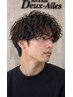 【パーマ初心者にも◎】メンズカット＋ナチュラルパーマ