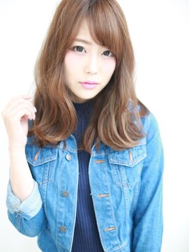 アグ ヘアー エスト 八田店(Agu hair est) "クール×モテ"大人セミロング☆