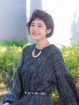 カルフール ロコ 草加西口店(Carrefour LOCO) ☆LOCO☆ジグザグバング×くせ毛風ミニマムショート