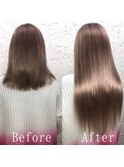 スモーキーアッシュ#シールエクステ#アースカラー#美髪#水戸