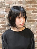 ボスコ 下北沢店(bosco) ダークカラーボブ ≪saya≫