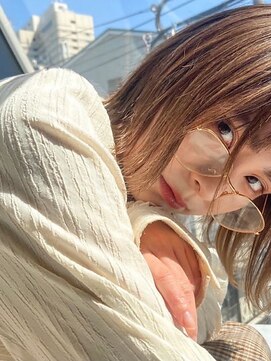 レミ(lemi est) 暖色系カラーミニボブ