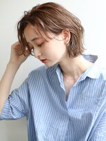 テラスコード(TERRACE CODE) くびれヘア　透明感　カーキベージュ