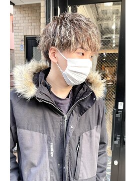 ハグ 横浜(HUG) ブリーチパーマ ナチュラルツイストスパイラル