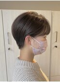 【お客様フォト】タイトショート×オリーブアッシュ