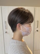 マセナ(Masena)&nbsp;【お客様フォト】タイトショート×オリーブアッシュ