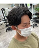 フレンズ 平岡店(friend's) 【札幌平岡 メンズパーマアップバング　五十嵐美穂】