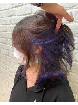 アンククロス 表参道(ANKH CROSS) インナーラベンダーブルー