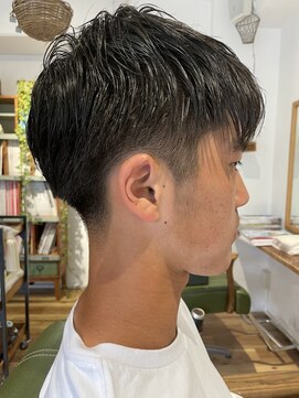 ホロホロ ヘアーデザイン(holoholo Hair Design) 刈り上げツーブロック メンズビジネスベリーショート