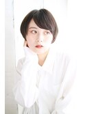 吉祥寺3分/透明感セクションカラー外ハネボブペールベージュ/067