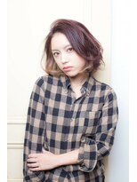 アリエス美容室南富山店&nbsp;【Aries南富山/富山市】☆大人フレンチボブ＆インナーカラー