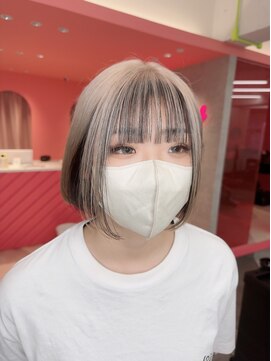 ロンドヴァリー 渋谷店(Lond vallee) ケアブリーチで創る逆インナーカラー！