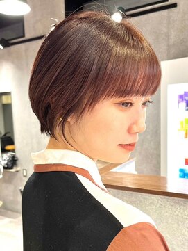プルーヴ 秋葉原(prove) 30代40代大人女性/前髪ありショートボブ/ショートヘア/髪質改善