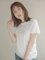 ムク 甲府(muku.)&nbsp;前髪/マチルダボブ/ピンクベージュインナー/グレージュ[甲府駅]