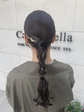 カペリベラ Capelli bella 枚方店 タイトポニー☆