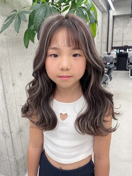 リノート バイ エゴル 名古屋(LINOET by ENGOL) 【LINOET名古屋】手島カミラ　kidsハイライト