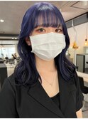 ミルクティーベージュダブルカラーインナーカラーケアブリーチ