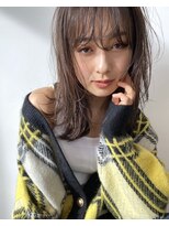 ヲタク(wotaku.)&nbsp;シアベージュグレージュブリーチなしダブルカラー透明感カラー