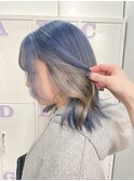 【iam】design color/blue × silver