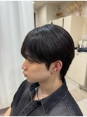髪質を変える曲がる縮毛矯正シースルーマッシュ